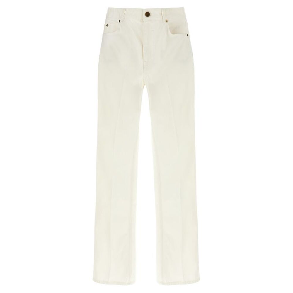 Balmain Women Embroidery Jeans